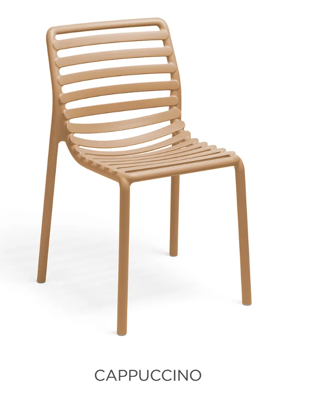 Chaise bistrot design Doga pour terrasse et jardin