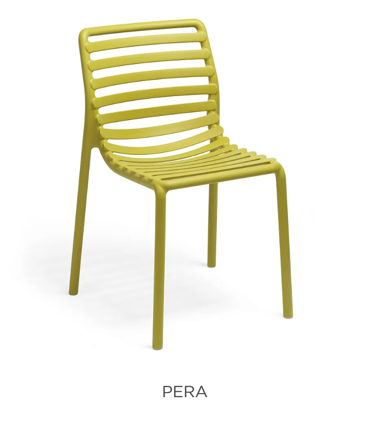 Chaise bistrot design Doga pour terrasse et jardin