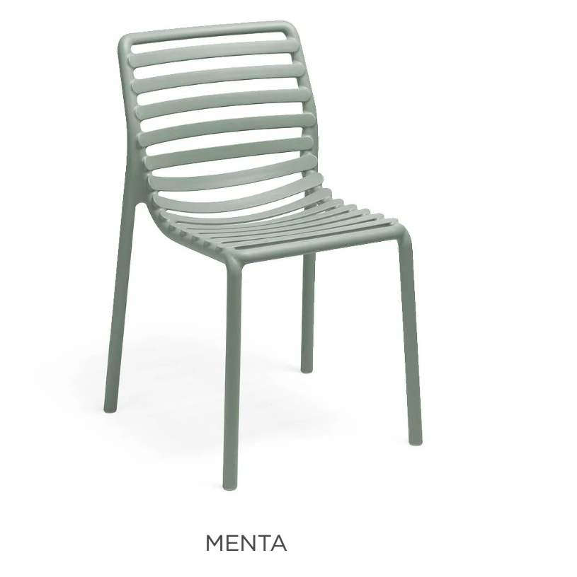 Chaise bistrot design Doga pour terrasse et jardin
