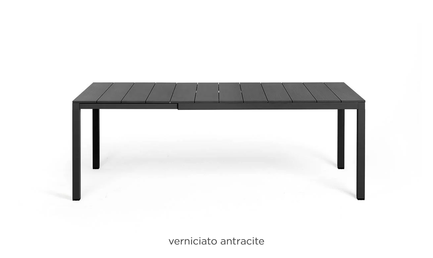 Table de jardin extensible Rio Alu