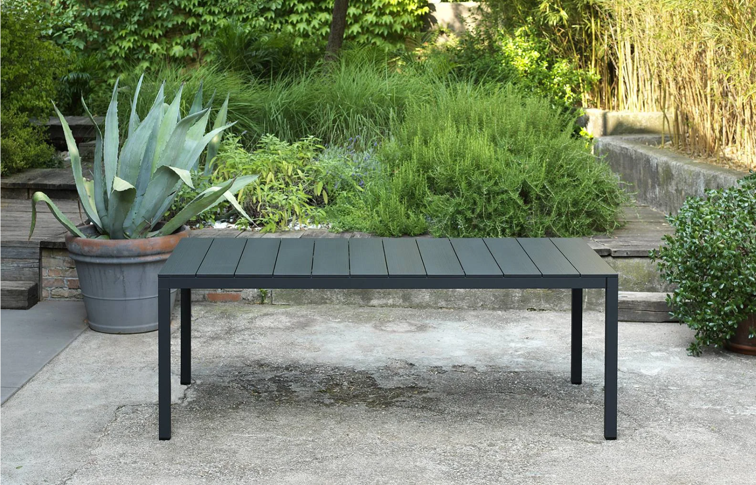 Table de jardin extensible Rio Alu