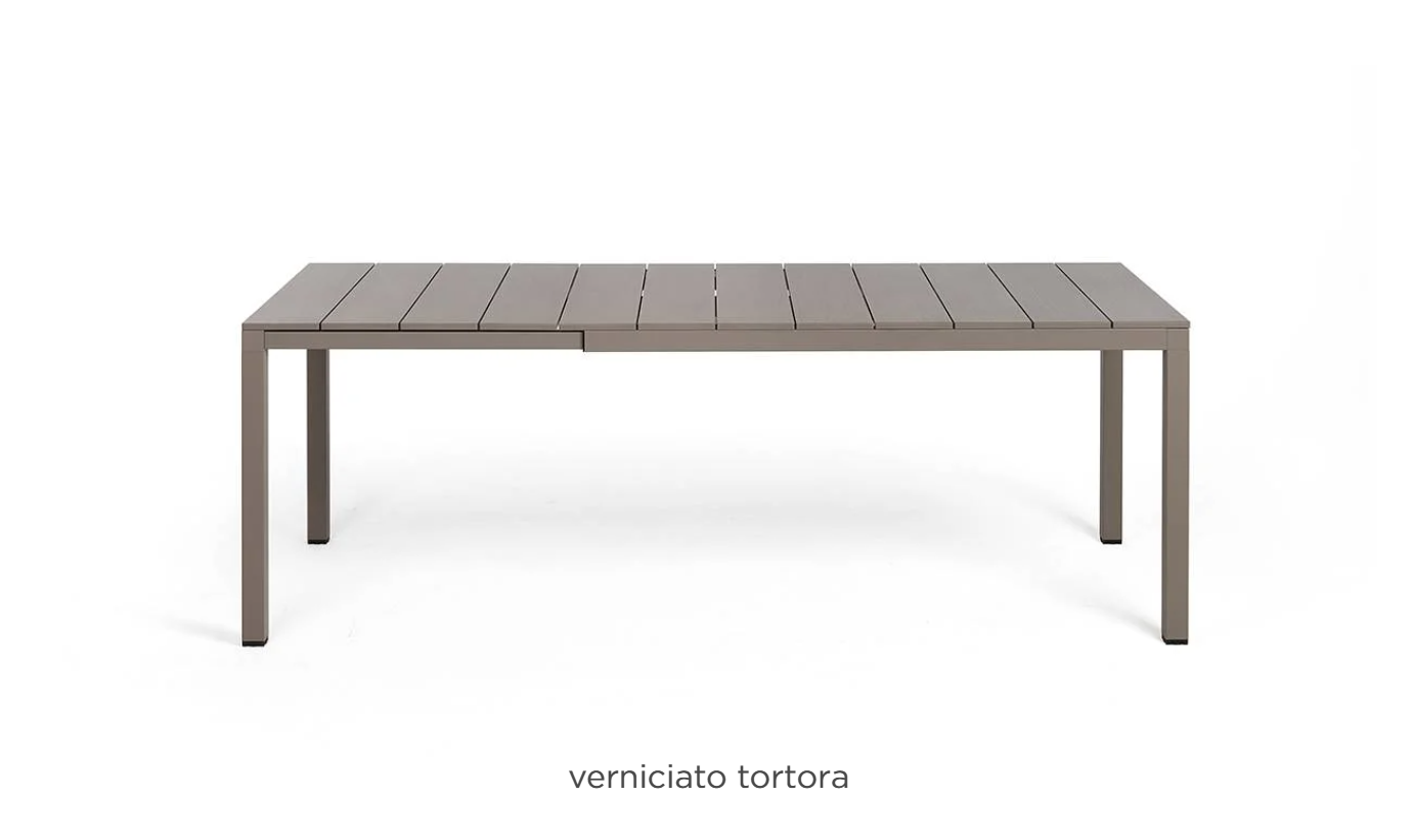 Table de jardin extensible Rio Alu