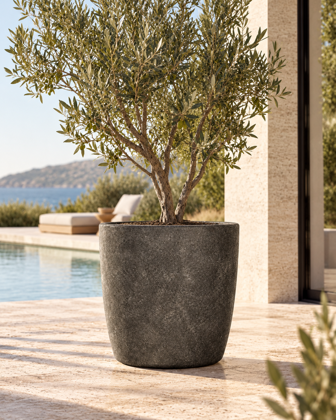 Jardinière extérieure design Juno – Pot de fleurs intérieur & extérieur
